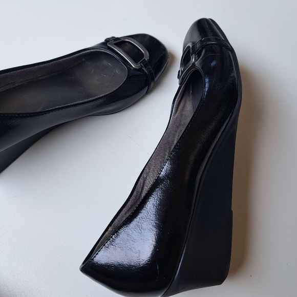 Life stride Simply Comfort‎ women's patent leather shoes Size 7 1/2 - Picture 2 of 12